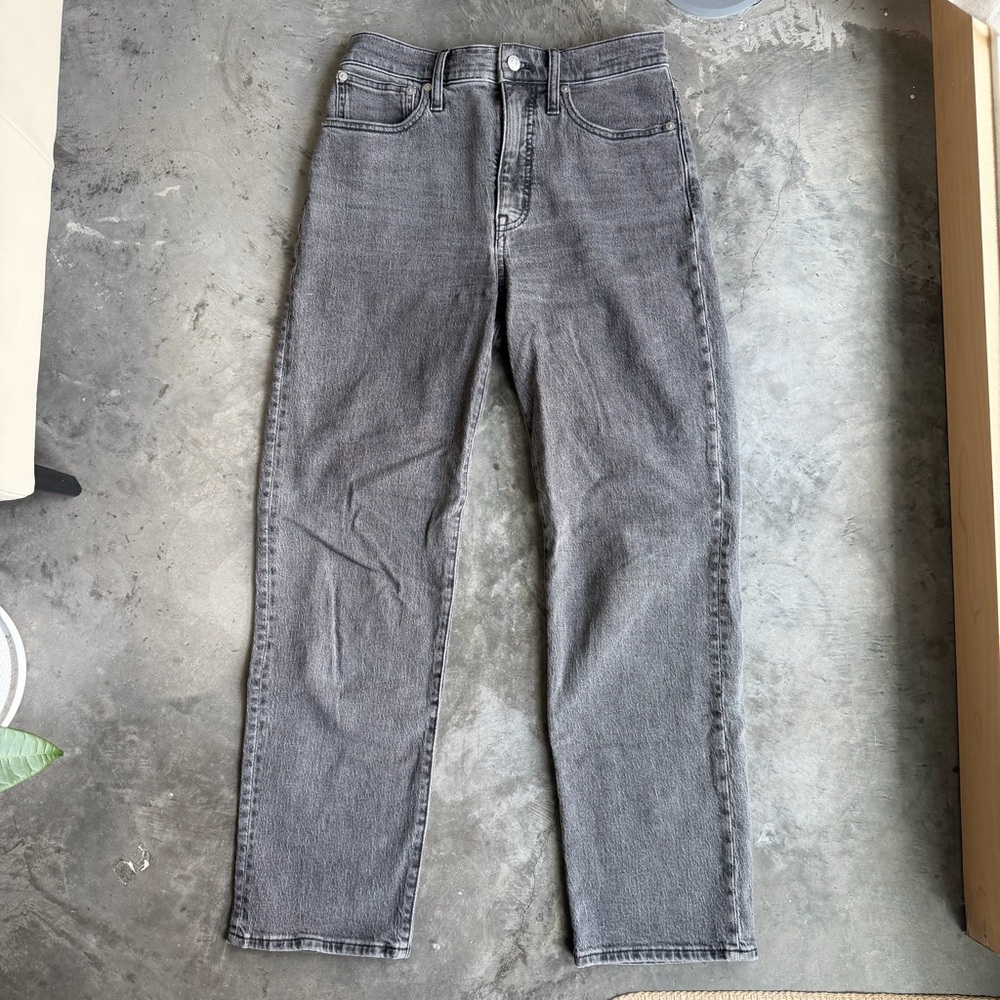 Madewell Perfect Vintage Straight Jean Size 26